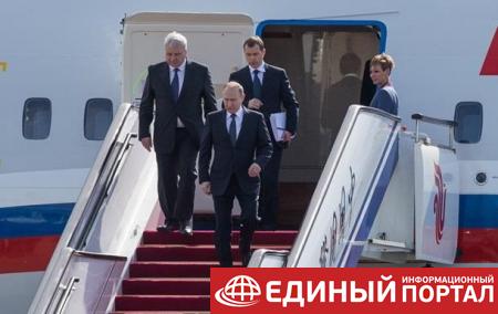 С самолетом Путина произошло ЧП в аэропорту