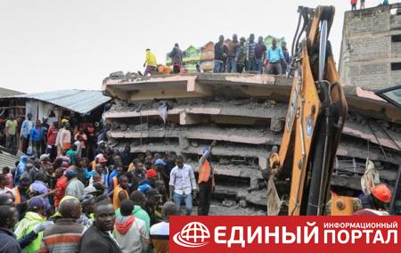 Стало известно количество погибших при обрушении здания в Кении