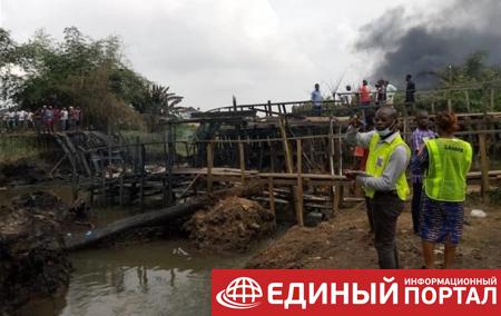 В Нигерии взорвался нефтепровод, есть жертва
