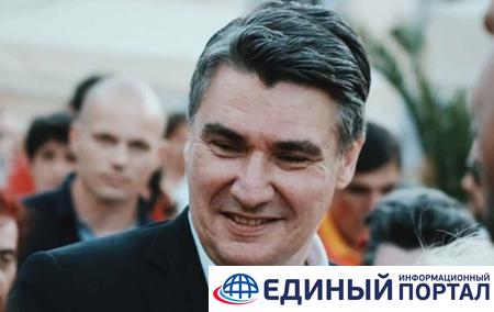 На президентских выборах в Хорватии побеждает оппозиционный кандидат