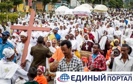 В Эфиопии 10 человек погибли на православном празднике