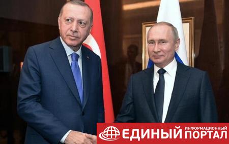Эрдоган попросил Путина оставить Турцию "один на один" с Асадом