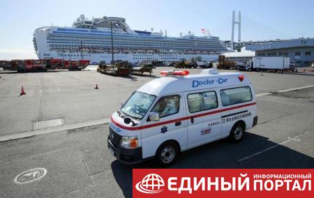 На круизном лайнере в Японии выявили еще 41 случай коронавируса