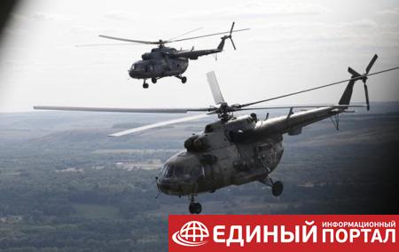 Под Москвой жестко приземлился военный вертолет, экипаж погиб