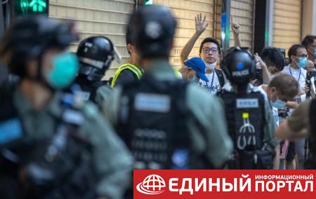 В Гонконге снова протестуют против Китая
