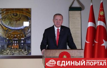 Эрдоган назвал перевод Святой Софии в мечеть исправлением ошибки