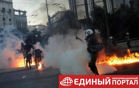 В Афинах вспыхнули протесты. Фоторепортаж