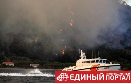 В Турции из-за пожара эвакуировали украинских туристов