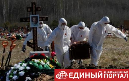 В России пять дней подряд более 800 COVID-смертей