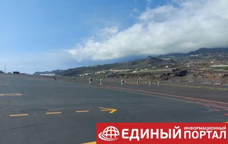 На канарском острове Ла Пальма возобновил работу аэропорт