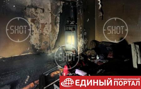 Появились фото сгоревшей комнаты Хлебниковой