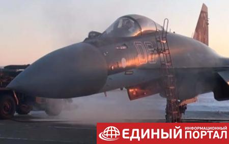 Россия отправила истребители Су-35 на учения в Беларусь