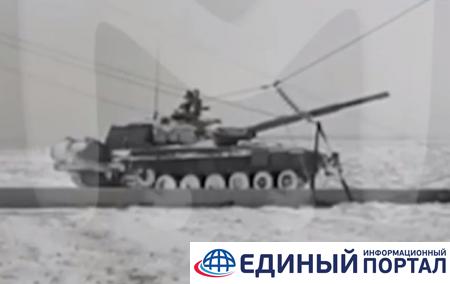 В России танк обесточил шесть населенных пунктов