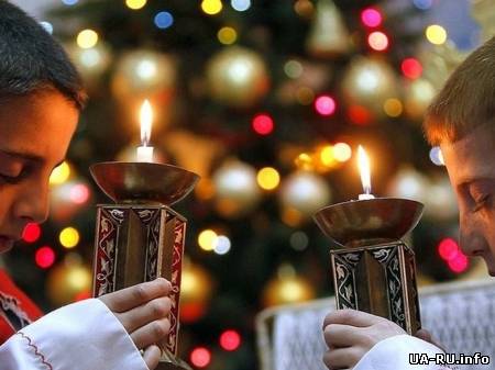 Этой ночью христиане большенства стран празднуют Рождество
