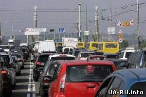 ГАИ перекрывает дороги на Киев