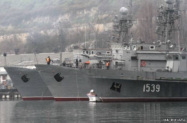 Корабли морской охраны Госпогранслужбы Украины по боевой тревоге выходят в море