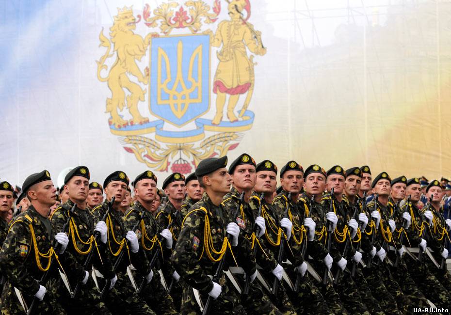 Министерство обороны Украины опровергает участии армии в политических акциях
