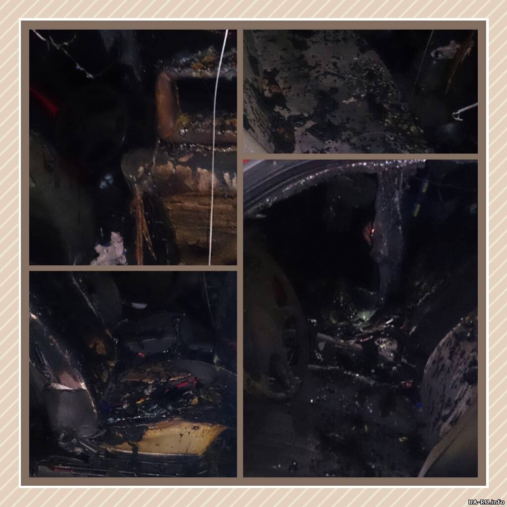 В Харькове активистам Евромайдана сожгли еще одну машину.