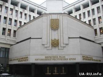 В парламенте Крыма создана рабочая группа по внесению изменений в Конституцию Украины