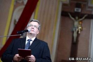 Коморовский: у оппозиции и активистов есть две недели на поиск компромисса