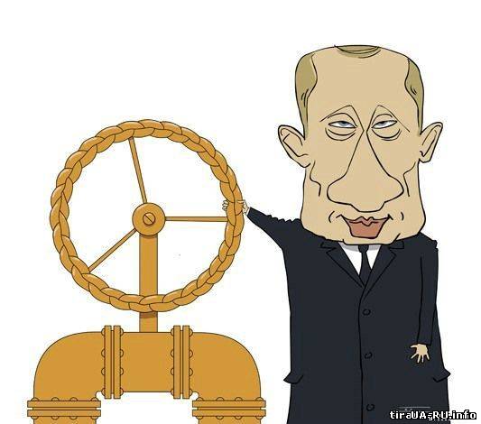 Россия даст Украине кредит только после оплаты долгов за газ