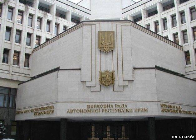 В парламенте Крыма не ставят вопрос о выходе АРК из состава Украины – спикер