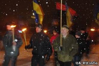 Сегодня пройдет факельный марш в честь С.Бандеры пройдет в Киеве и областных центрах