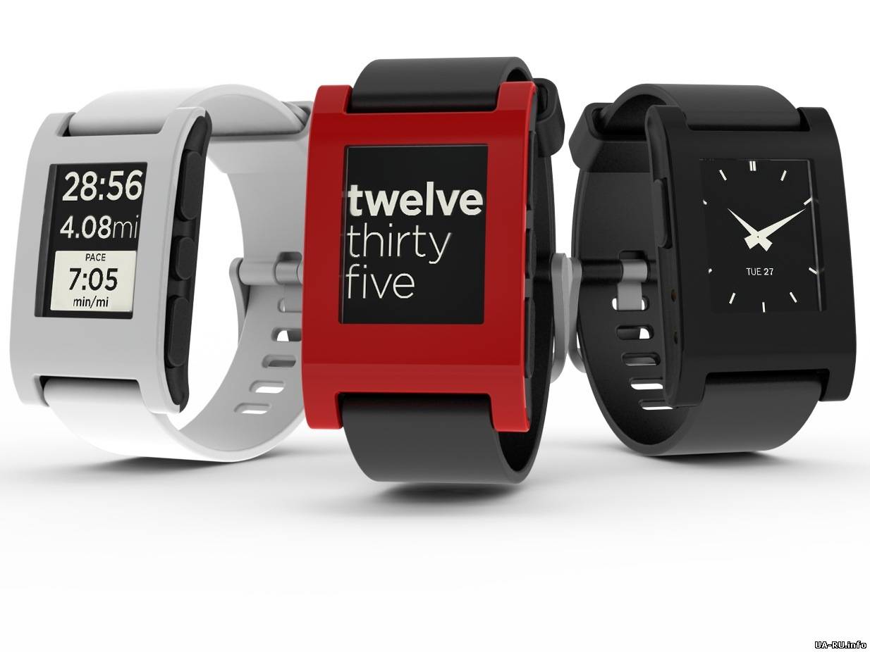 Компания Pebble Technology представила второе поколение "умных часов"