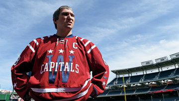 Александр Овечкин признан первой звездой по итогам дня в НХЛ