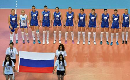 Российские волейболистки победили сборную Польши