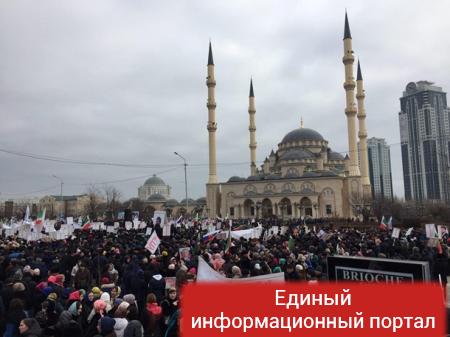 Митинг за Кадырова: МВД заявило о миллионе человек