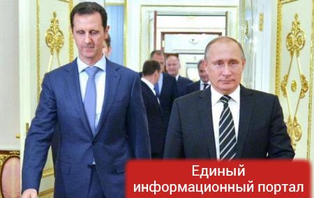 Путин просил Асада сложить полномочия – FT