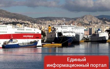 В Греции снова бастуют моряки