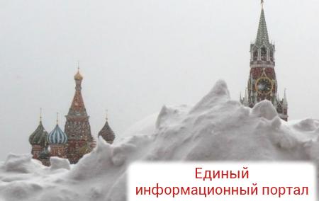 На Москву обрушился рекордный снегопад
