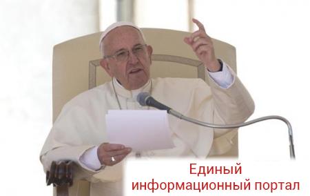 Папа Римский помолился за жертв Чернобыльской аварии