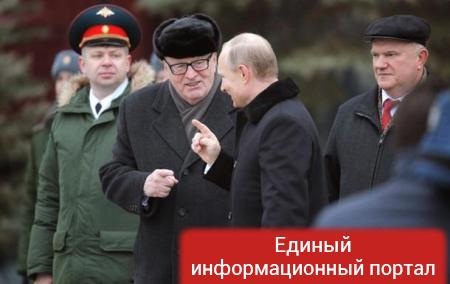 Путин дал Жириновскому орден "За заслуги перед Отечеством"