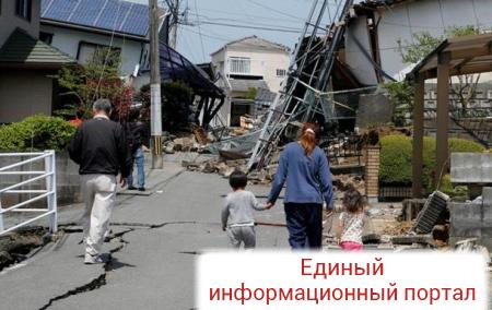 Землетрясение в Японии: более тысячи пострадавших
