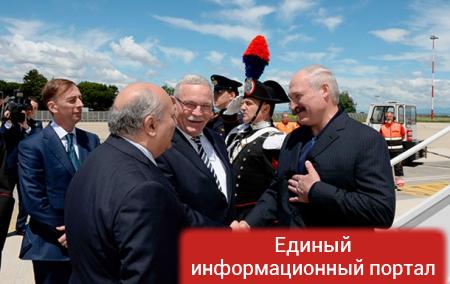 Лукашенко впервые прибыл в ЕС после снятия санкций