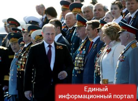 Путин возглавил полумиллионный "Бессмертный полк"