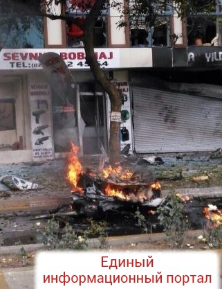 В Стамбуле взорвалось авто у военного объекта