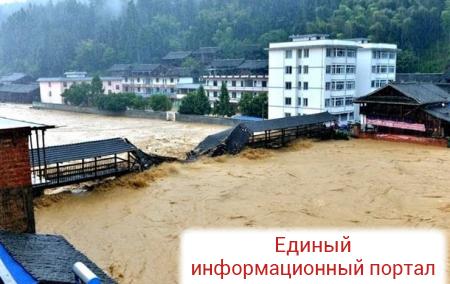 400 тысяч человек эвакуированы в Китае из-за наводнений