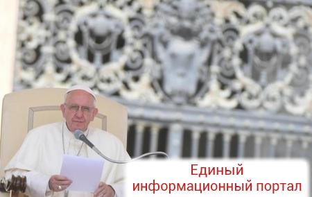 Папа Римский создал Комитет по распределению помощи украинцам