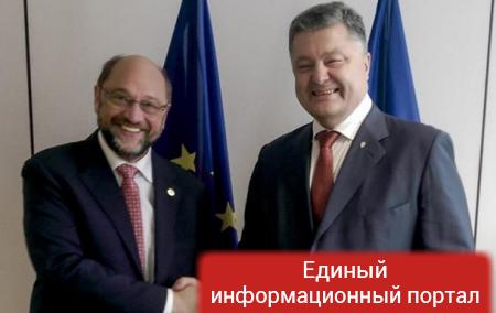 Шульц: Brexit не повлияет на безвиз для Украины