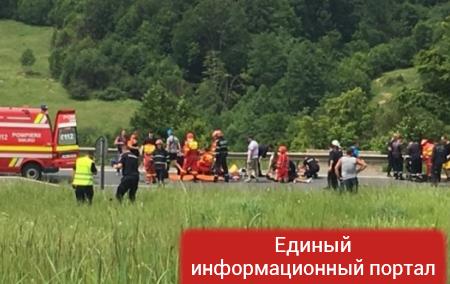 В Румынии перевернулся автобус с детьми: есть жертвы