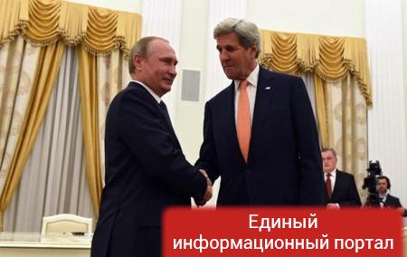 Керри встретился в Кремле с Путиным