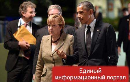 Обама и Меркель обсудили выполнение минских договоренностей
