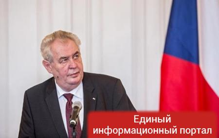 Президент Чехии: Вернуть Крым Украине невозможно