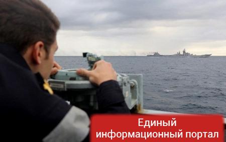 Британский боевой флот вышел навстречу кораблям РФ