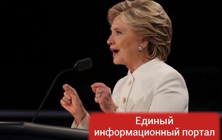 Клинтон: Кибератаки на США исходят лично от Путина