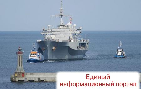 В Черное море вошел флагман 6-го флота США